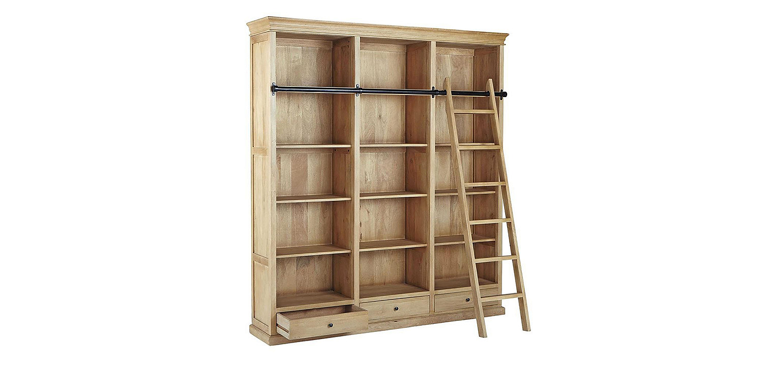 Стеллаж с лестницей Mango Shelving Boleyn Стеллаж с лестницей Mango Shelving Boleyn - Loft-Concept в Твери