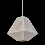 Подвесной светильник с фигурным плафоном Stone Prism варинант исполнения - 6 | Loft Concept в Твери