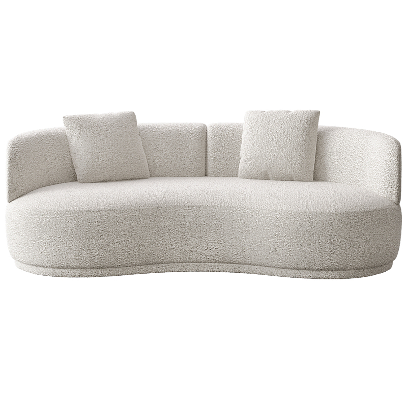 Двухместный диван Calypso Молочный в Твери | Loft Concept 