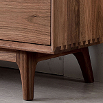 Тумба под телевизориз массива дерева TV Stand made of Walnut Wood варинант исполнения - 8 | Loft Concept в Твери