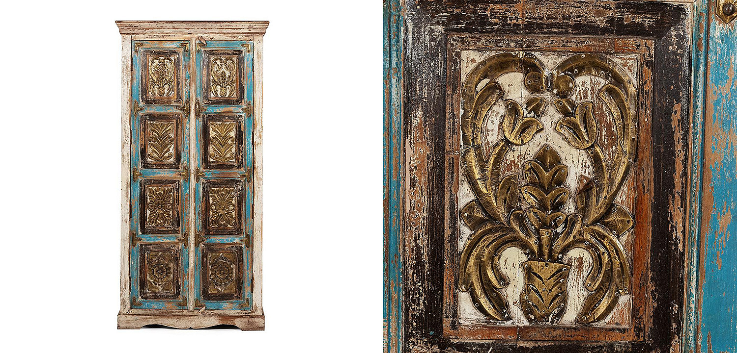 Шкаф Indian Antique Mango Tree Cupboard - Loft-Concept в Твери