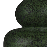 Настольная лампа зеленая с тканевым абажуром Splashes of Green Moss варинант исполнения - 1 | Loft Concept в Твери