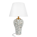 Настольная лампа с цветочной росписью Lamp Flower Painting варинант исполнения - 6 | Loft Concept в Твери