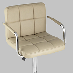 Барный стул с подлокотниками Honory Beige варинант исполнения - 7 | Loft Concept в Твери