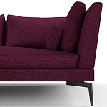 Мебельная ткань Шенилл фиолетовый цвет 138 см T4-27 варинант исполнения - 2 | Loft Concept в Твери