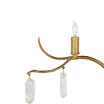 Бра с каркасом в виде веток усыпанных кристаллами Branches with Crystals варинант исполнения - 1 | Loft Concept в Твери