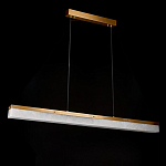 Подвесной светильник линейный из натурального камня Perfection of Geometry варинант исполнения - 5 | Loft Concept в Твери