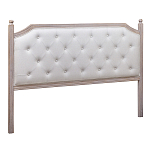 Изголовье кровати бежевое с мягкой обивкой из льна Emma Headboard варинант исполнения - 1 | Loft Concept в Твери