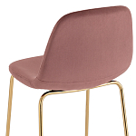 Барный стул на золотистых ножках VENDRAMIN Pink варинант исполнения - 7 | Loft Concept в Твери