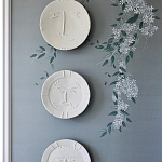 Обои ручная роспись Jasmine Standard colourway on Wood Ash slub silk варинант исполнения - 3 | Loft Concept в Твери