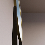 Туалетный Стол с зеркалом Primo Темный орех варинант исполнения - 6 | Loft Concept в Твери