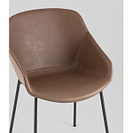 Стул Ashby экокожа светло-коричневый варинант исполнения - 3 | Loft Concept в Твери