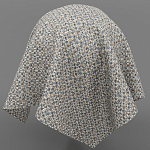 Мебельная ткань Шенилл серо-голубой цвет 142 см T4-47 варинант исполнения - 16 | Loft Concept в Твери