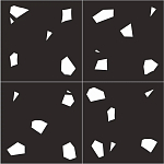 Плитка с узором Осколки варинант исполнения - 2 | Loft Concept в Твери