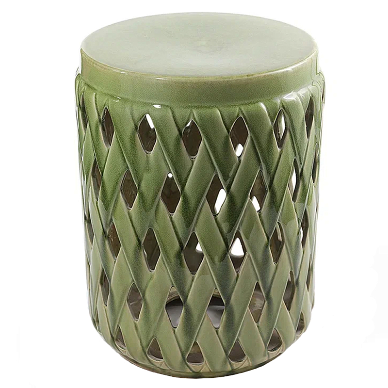 Керамический табурет Ceramic Chair Light Green Зеленый Керамический табурет Ceramic Chair Light Green Зеленый в Твери | Loft Concept