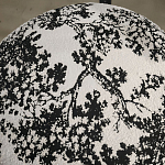 Стул обеденный деревянный с цветочной обивкой Foshan Chair варинант исполнения - 3 | Loft Concept в Твери