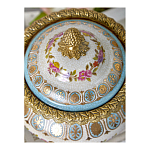 Шкатулка фарфоровая с цветочной росписью Eden Garden варинант исполнения - 4 | Loft Concept в Твери