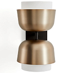 Бра из металла с 2-мя плафонами Wilona Duo Wall Lamp варинант исполнения - 3 | Loft Concept в Твери