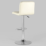 Барный стул с сиденьем молочного цвета Honory варинант исполнения - 5 | Loft Concept в Твери