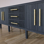 Большая VT-тумба Primo шпон Черный дуб варинант исполнения - 4 | Loft Concept в Твери