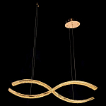 Люстра волнистой формы с фактурным хрустальным плафоном Light Delight варинант исполнения - 3 | Loft Concept в Твери