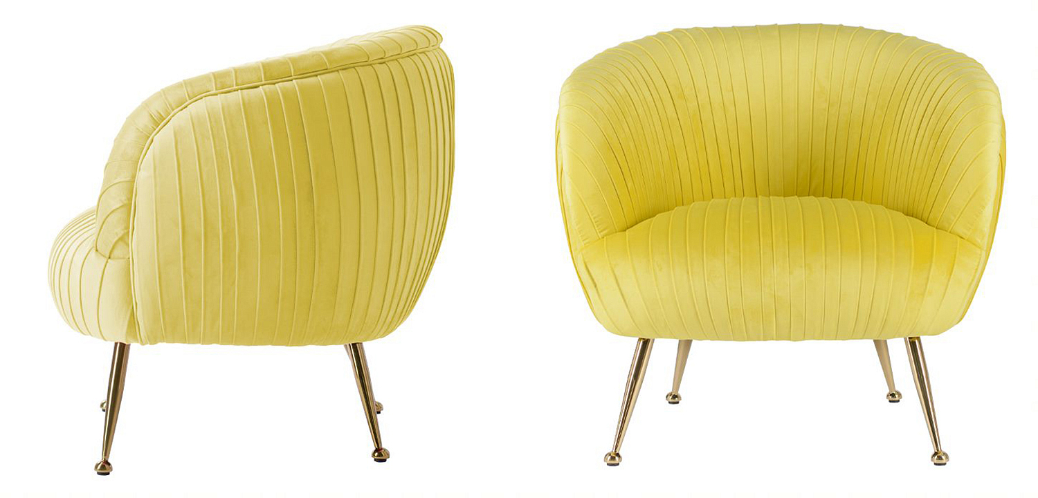 Кресло SOUFFLE CHAIR yellow Кресло SOUFFLE CHAIR yellow - Loft-Concept в Твери