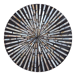 Столик с инкрустацией с перламутровым узором Dominic Black варинант исполнения - 2 | Loft Concept в Твери