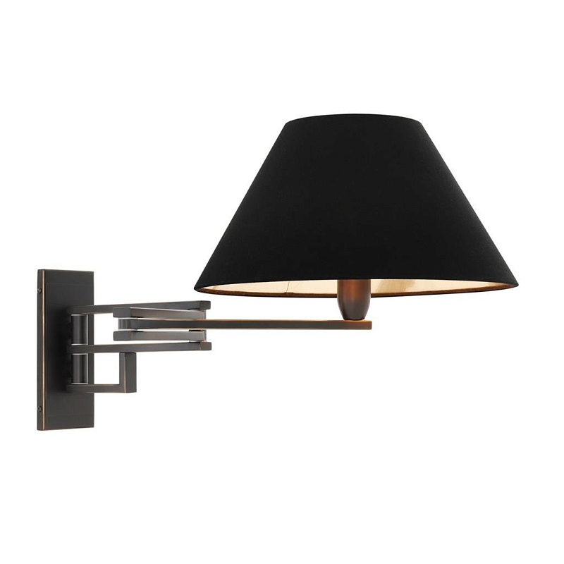 Бра Wall Lamp Lutetia Bronze Темная бронза Черный Бра Wall Lamp Lutetia Bronze Темная бронза Черный в Твери | Loft Concept