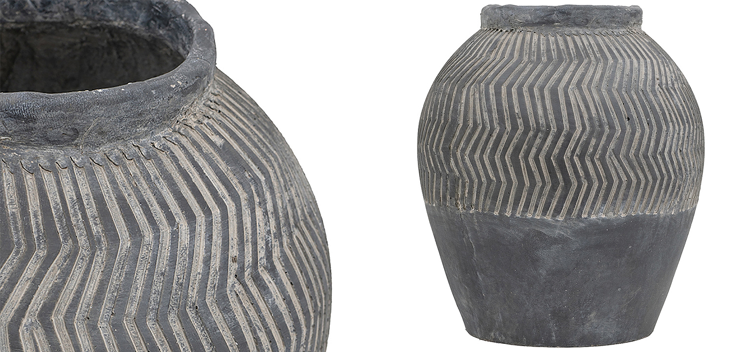 Ваза Kamaria Vase Gray Ваза Kamaria Vase Gray - Loft-Concept в Твери