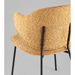 Стул Bellamy букле охра варинант исполнения - 3 | Loft Concept в Твери