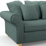 Мебельная ткань Шенилл бирюзовый цвет 138 см T4-31 варинант исполнения - 7 | Loft Concept в Твери