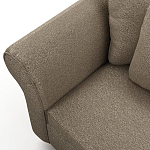 Мебельная ткань Шенилл коричневый цвет 138 см T4-21 варинант исполнения - 5 | Loft Concept в Твери