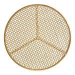 Столик приставной золотистый с орнаментом на столешнице Tanzania варинант исполнения - 2 | Loft Concept в Твери