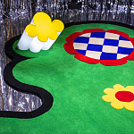 Дизайнерский ковер с цветами Poltronova Tappeto Prato Rug варинант исполнения - 8 | Loft Concept в Твери