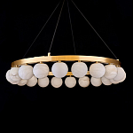 Люстра круглая с сферическими плафонами из натурального камня Phased Spheres варинант исполнения - 2 | Loft Concept в Твери