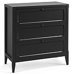 Комод с 3-мя ящиками черный Silva Black Chest of Drawers варинант исполнения - 1 | Loft Concept в Твери