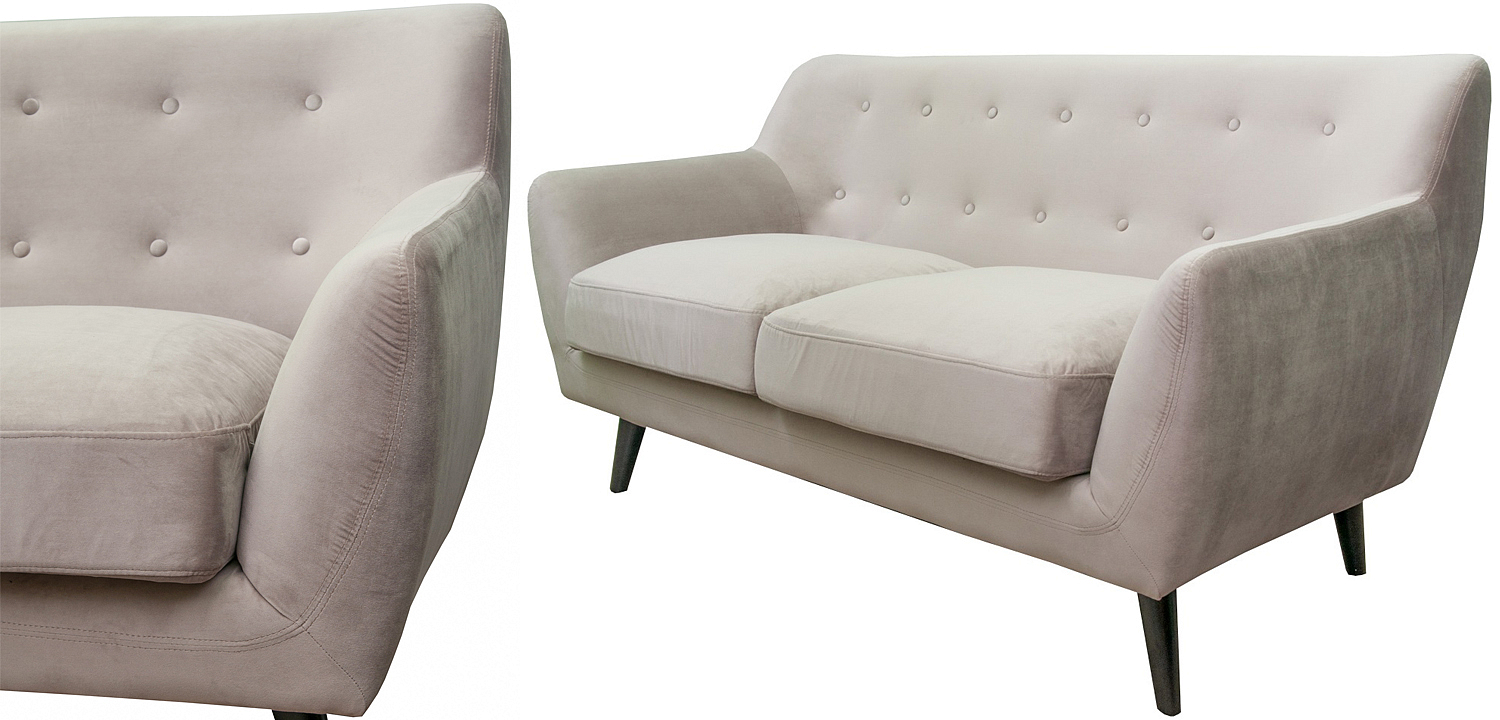Диван Amantea Sofa beige velour Диван Amantea Sofa beige velour - Loft-Concept в Твери