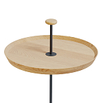 Pin журнальный столик из натурального дуба и бетона варинант исполнения - 1 | Loft Concept в Твери