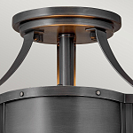 Потолочный светильник с декоративными заклепками Hinkley  варинант исполнения - 2 | Loft Concept в Твери