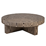 Столик журнальный круглый с полосатым узором Zebroids варинант исполнения - 6 | Loft Concept в Твери