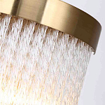 Бра с прозрачными стеклянными трубочками и металлическим основанием Nembus варинант исполнения - 3 | Loft Concept в Твери