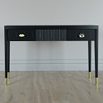 Туалетный стол - Трельяж Elsa Dreams Black 120 см варинант исполнения - 6 | Loft Concept в Твери