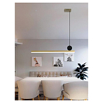 Люстра линейная светодиодная в минималистичном стиле New Age of Light варинант исполнения - 4 | Loft Concept в Твери