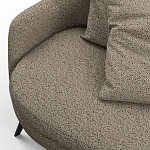 Мебельная ткань Шенилл коричневый цвет 138 см T4-28 варинант исполнения - 5 | Loft Concept в Твери