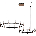 Люстра подвесная с цилиндрическими плафонами на двух круглых подвесах  Arnaut Light варинант исполнения - 2 | Loft Concept в Твери