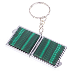 Зеркало брелок складное двухстороннее из натурального камня Малахит Stone Mirrors варинант исполнения - 5 | Loft Concept в Твери