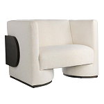 Кресло Florida Lounge Chair с элегантным деревянным декором  варинант исполнения - 1 | Loft Concept в Твери