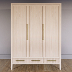 Большой Шкаф Primo Светлый дуб с 3 дверьми и 3 выдвижными ящиками варинант исполнения - 1 | Loft Concept в Твери