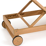 Шезлонг из эвкалипта Olivia варинант исполнения - 5 | Loft Concept в Твери