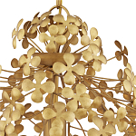 Подвесной светильник золотой с декором в виде лепестков клевера Hanging Clover варинант исполнения - 1 | Loft Concept в Твери